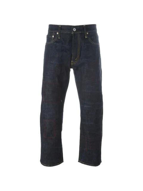cropped jeans by JUNYA WATANABE