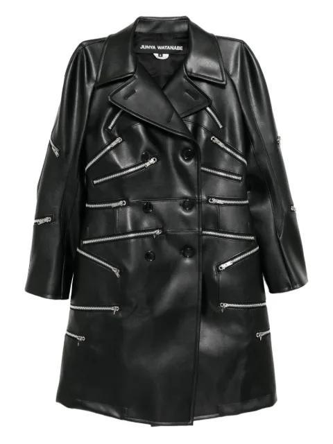 double-breasted coat by JUNYA WATANABE