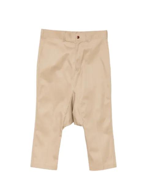 drop-crotch cropped trousers by JUNYA WATANABE