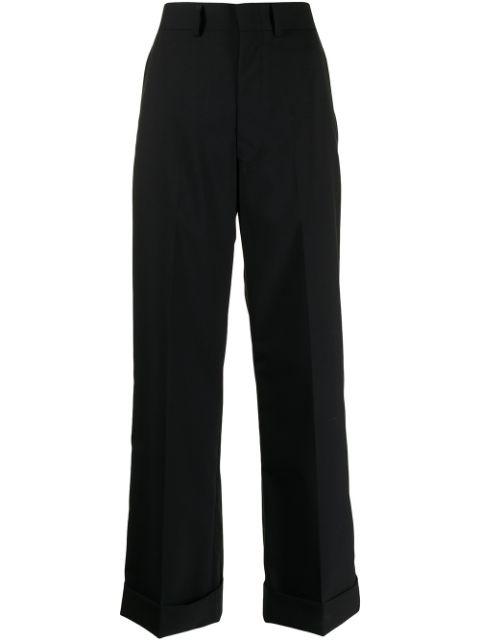 high-rise flared trousers by JUNYA WATANABE
