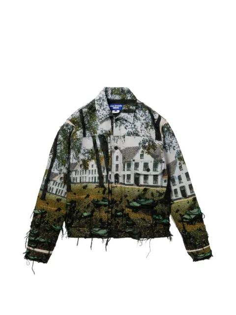 house-print jacket by JUNYA WATANABE