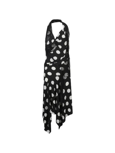 lace-detail midi dress by JUNYA WATANABE