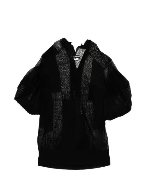 lace-knitted blouse by JUNYA WATANABE