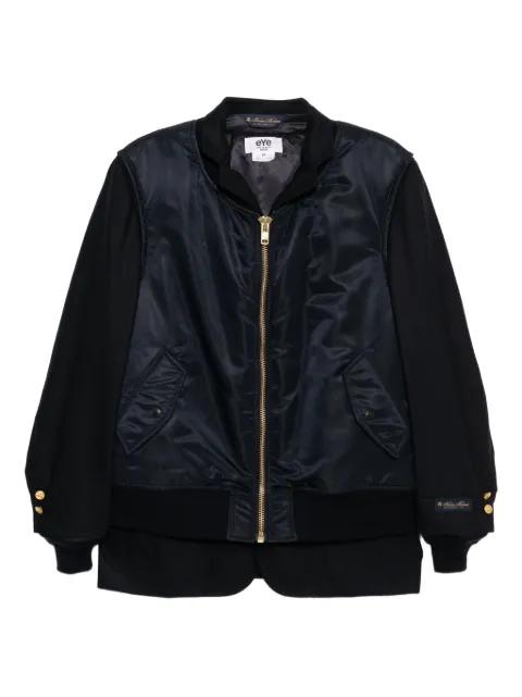 layered bomber jacket by JUNYA WATANABE
