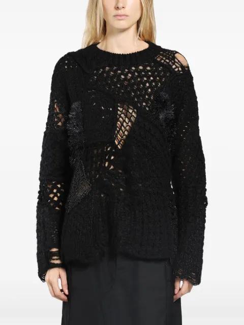 open-knit sweater by JUNYA WATANABE