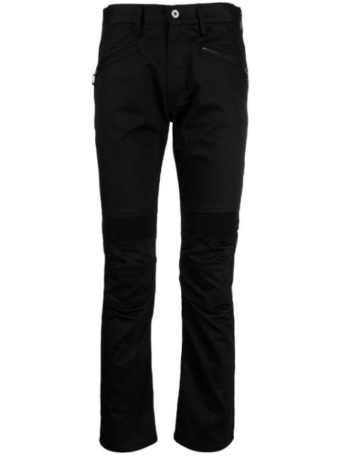 panel-detail cropped skinny trousers by JUNYA WATANABE