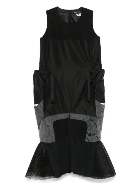 panelled midi dress by JUNYA WATANABE