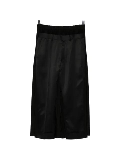 pleated-panel trousers by JUNYA WATANABE