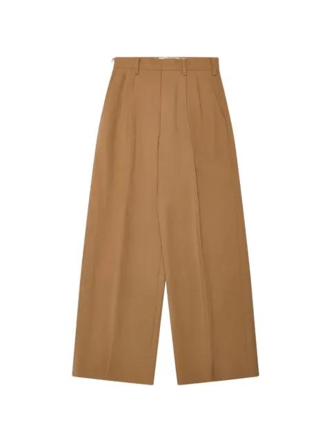 pleated wide-leg trousers by JUNYA WATANABE