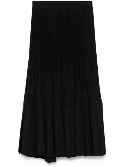 plissé midi skirt by JUNYA WATANABE