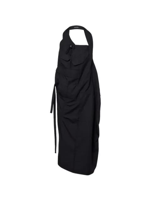 pockets asymmetric dress by JUNYA WATANABE