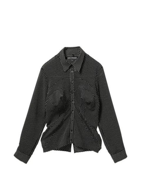 polka dot blouse by JUNYA WATANABE