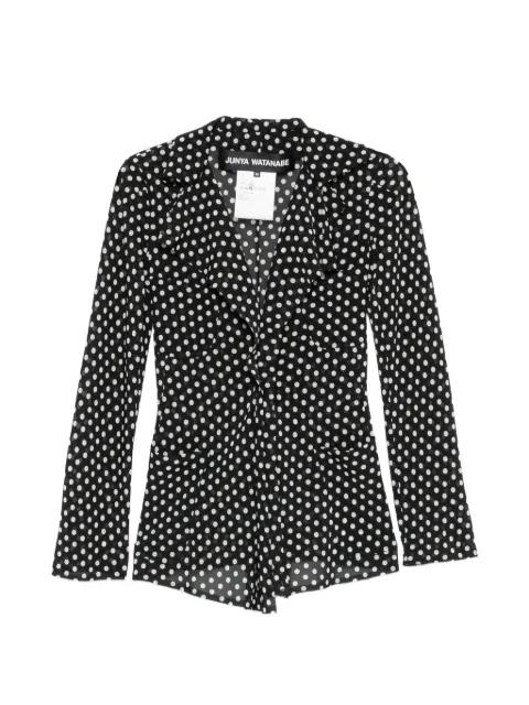 polka-dot ruffled jacket by JUNYA WATANABE