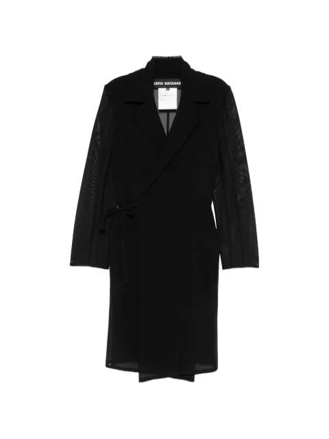 sheer-sleeves wrap jacket by JUNYA WATANABE