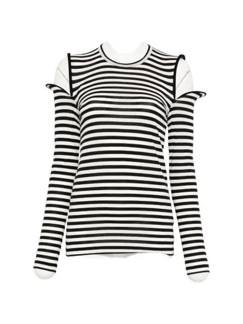 striped T-shirt by JUNYA WATANABE