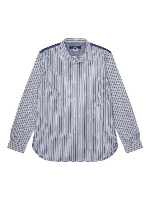 striped panelled shirt by JUNYA WATANABE