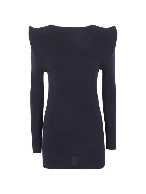 structured-shoulder sweater by JUNYA WATANABE