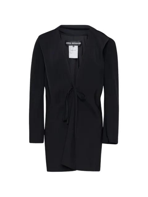 tie-fastening taffeta jacket by JUNYA WATANABE