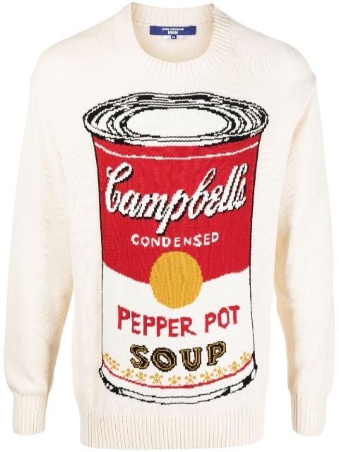 x Andy Warhol cotton jumper by JUNYA WATANABE