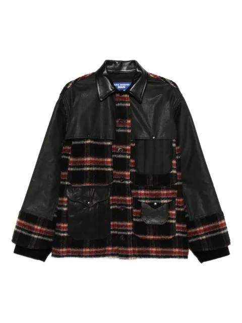 x Comme des Garçons check panelled jacket by JUNYA WATANABE