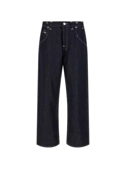 x Levis contrast-stitch straight-leg jeans by JUNYA WATANABE