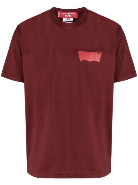 x Levi's logo-print T-shirt by JUNYA WATANABE