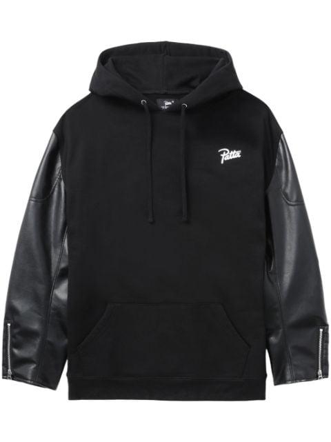 x Patta logo-print cotton hoodie by JUNYA WATANABE
