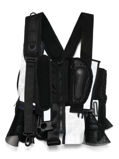 zip-up gilet by JUNYA WATANABE