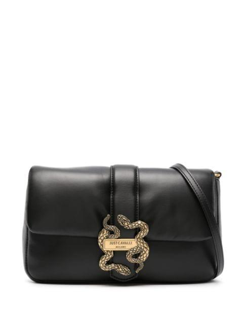 Iconic Snakes-plaque tote bag by JUST CAVALLI