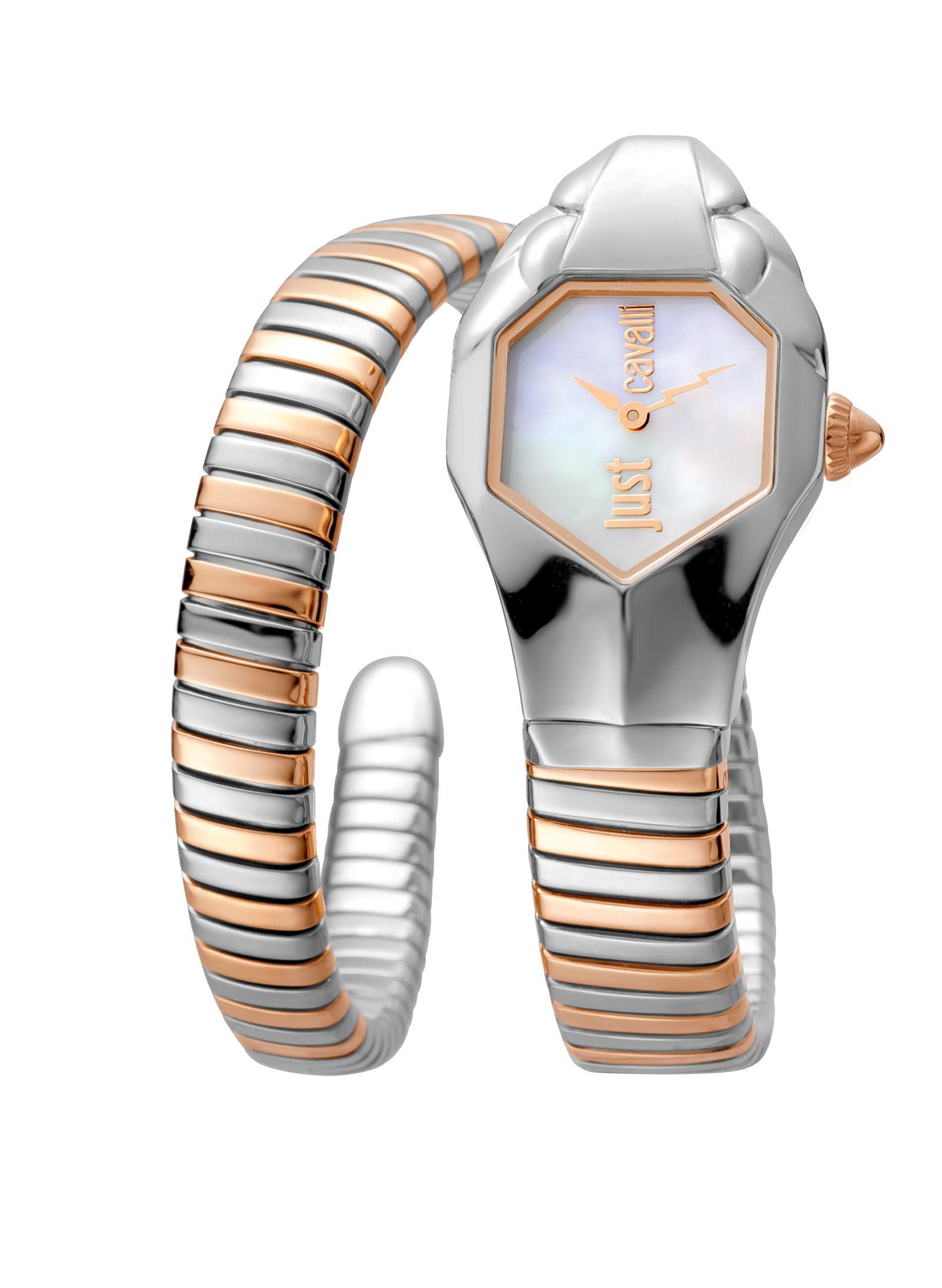 Septagon Fashion Champagne Dial Watch by JUST CAVALLI