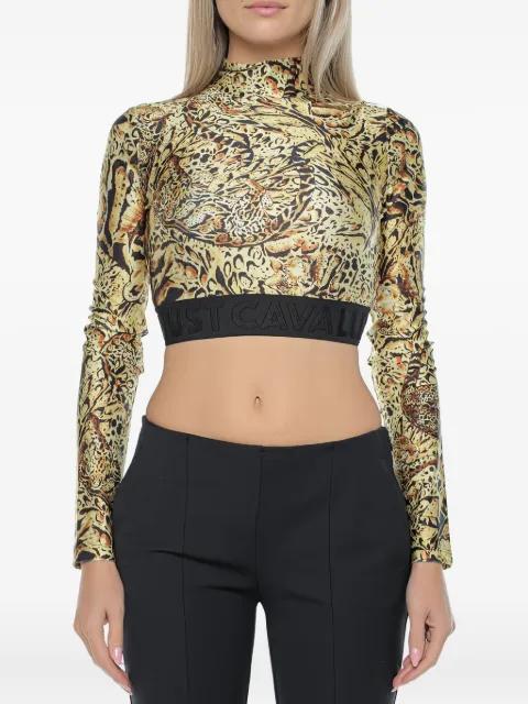 animal-print T-shirt by JUST CAVALLI