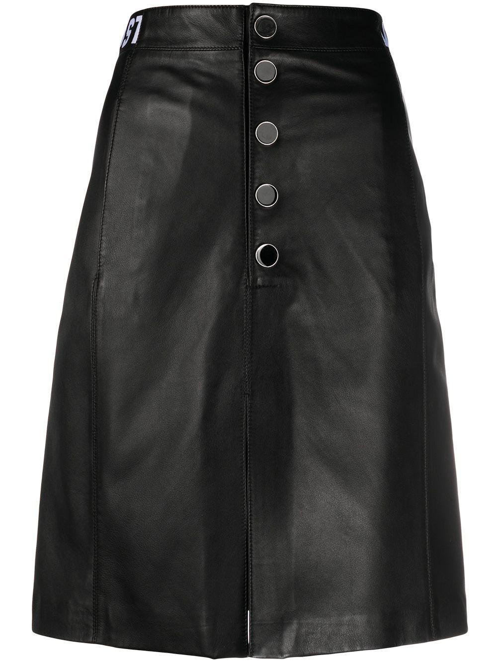 button-through A-line skirt by JUST CAVALLI