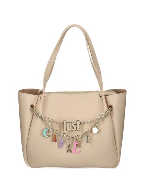 chain-charm shoulder bag by JUST CAVALLI