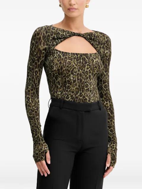 cut-out top by JUST CAVALLI