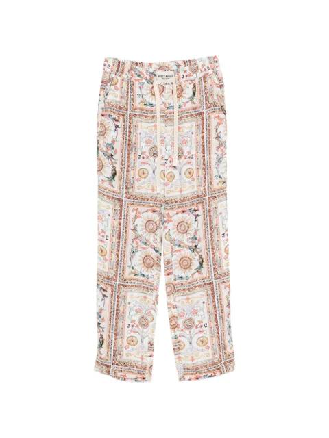 drawstring printed trousers by JUST CAVALLI