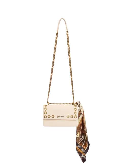 eyelet-detail shoulder bag by JUST CAVALLI
