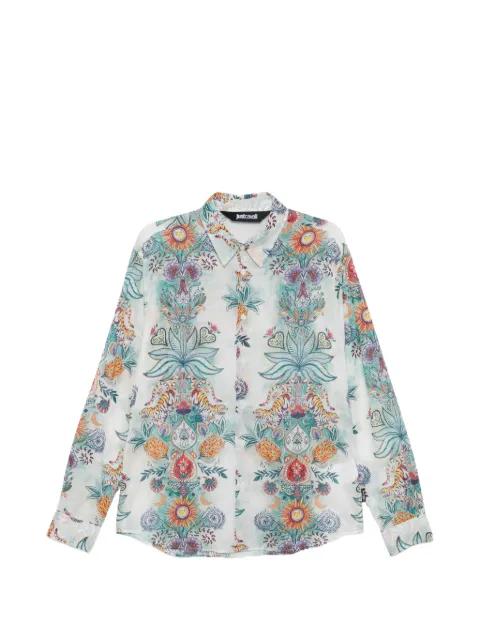 floral-print shirt by JUST CAVALLI