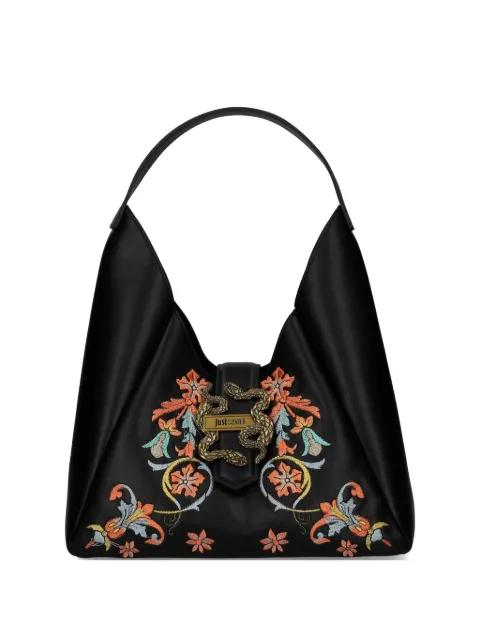 floral snake shoulder bag by JUST CAVALLI