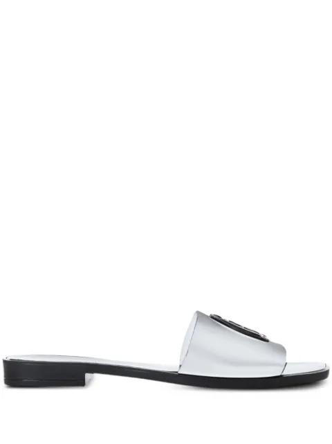 leather slides by JUST CAVALLI