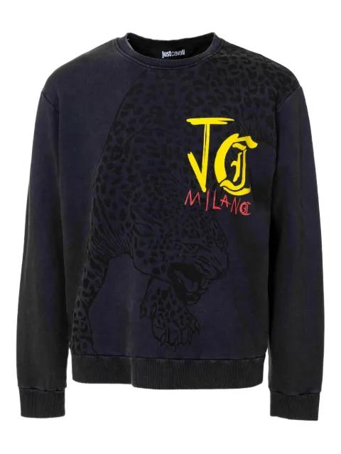 leopard-print sweatshirt by JUST CAVALLI