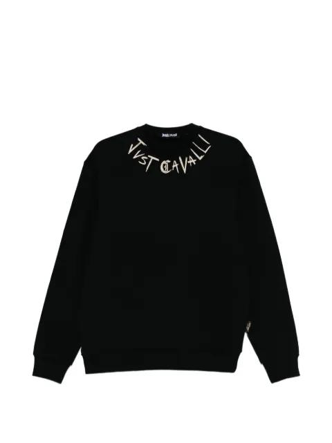 logo crew neck jumper by JUST CAVALLI