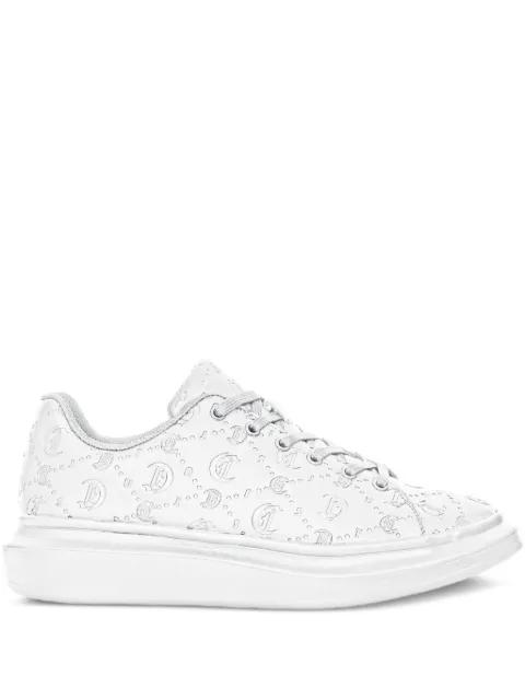 logo-debossed sneakers by JUST CAVALLI
