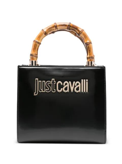 logo-detail tote bag by JUST CAVALLI