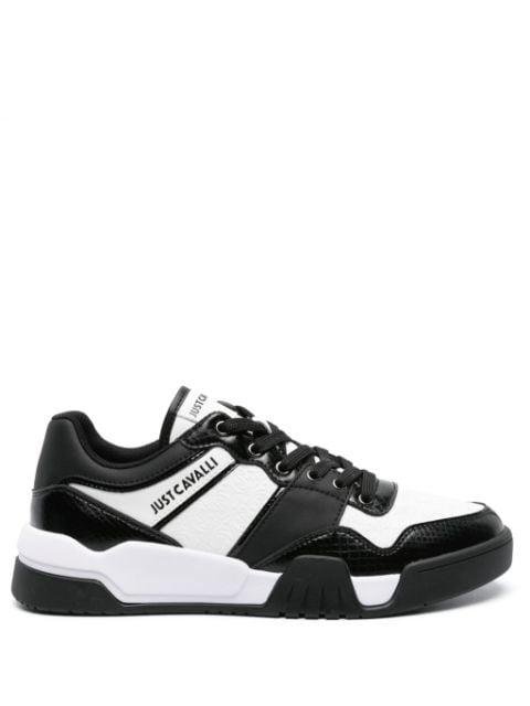 logo-embossed chunky sneakers by JUST CAVALLI