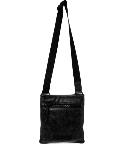 logo-embossed messenger bag by JUST CAVALLI