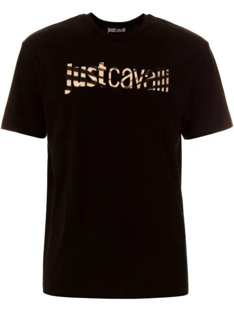 logo-embroidered T-shirt by JUST CAVALLI