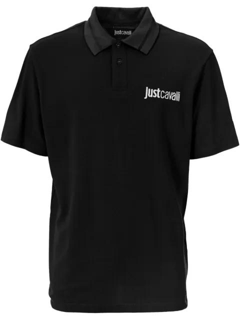 logo-embroidered polo shirt by JUST CAVALLI