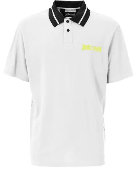 logo-embroidered polo shirt by JUST CAVALLI