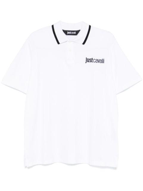 logo-embroidered polo shirt by JUST CAVALLI
