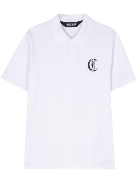 logo-embroidered polo shirt by JUST CAVALLI